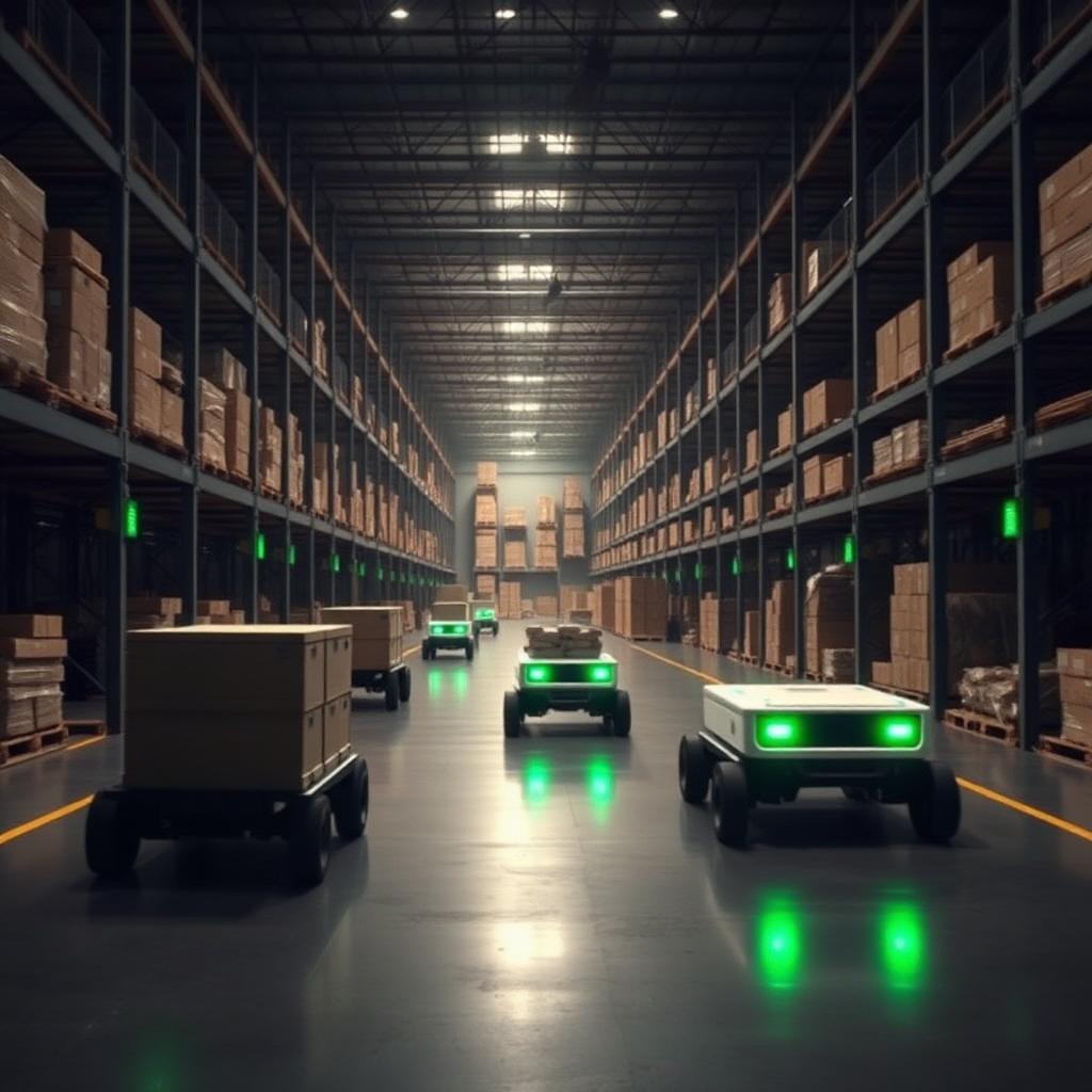 Logistics use case — Physikal AI robotics